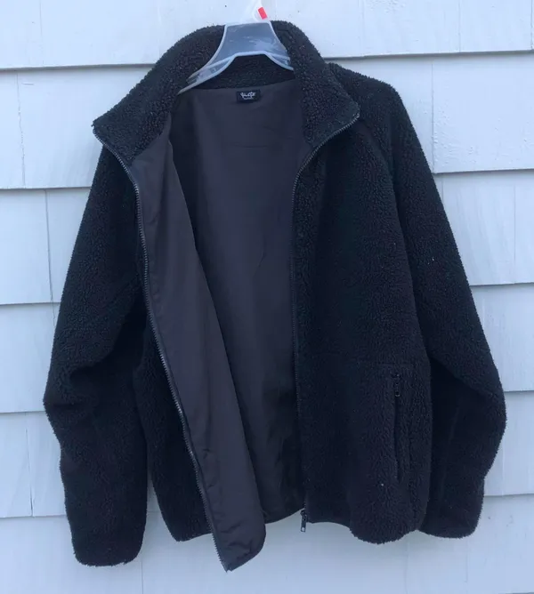 Brandy Melville Black Oversized Jacket - Image 4