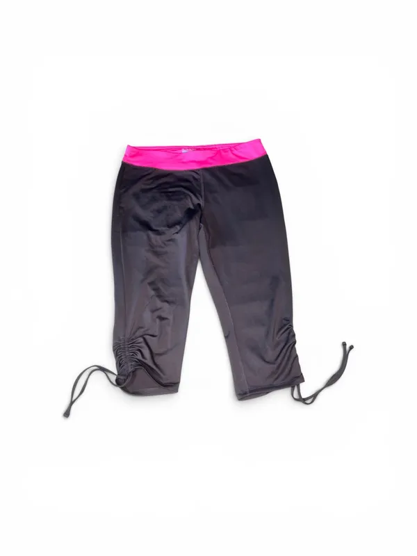 Tek Gear Yoga Active Set Pink & Gray Size Large - Image 3