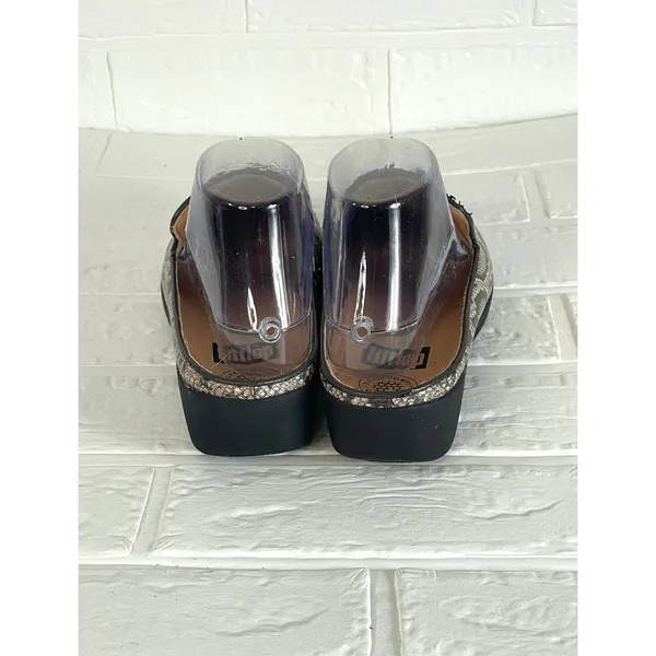FitFlop SuperSkate Reptile Print Mule Slip On Shoes Size 6.5 - Image 5