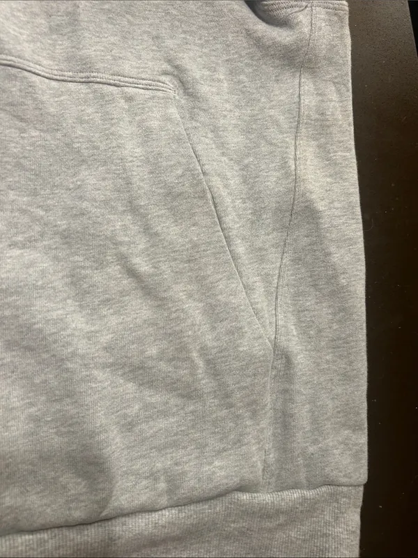 lululemon athletica Light Gray Hoodie with Detroit Red Wings sleeve - Image 5