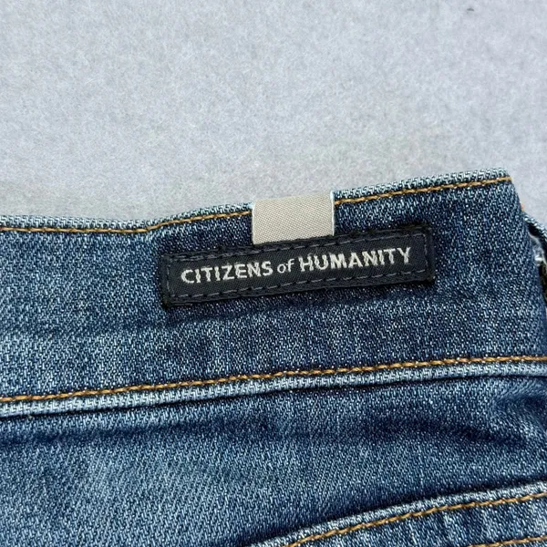 Citizens of Humanity‎ Emerson Slim Boyfriend Jeans Medium Wash Blue Denim 36 - Image 13