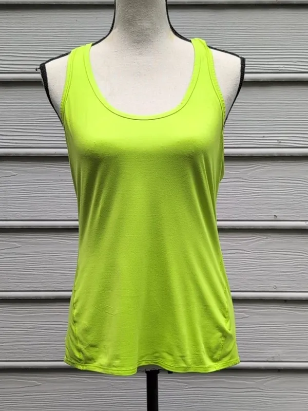 Athleta Chi Racerback Tank Top | Athleta Neon Tank Top | Athleta Chi Tank Top - Image 8