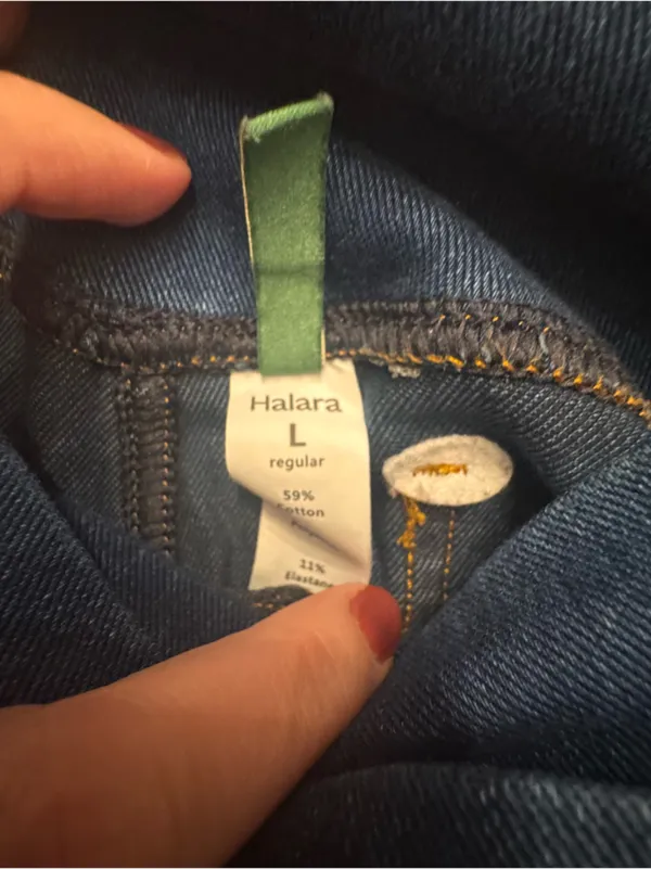 HALARA Halara Flex™ Mid Rise Casual Flare Jeans‎ with Pockets - Image 6