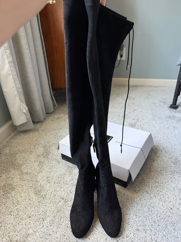 DV by Dolce Vita Over-the-Knee Suede High Heel Boots - Image 3
