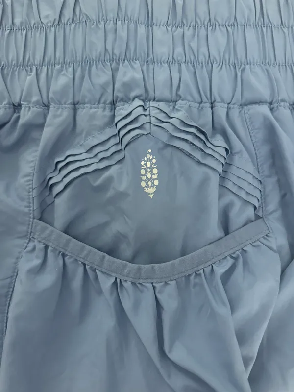 Free People Movement Get Your Flirt On Shorts Cloudy Waters - Image 6