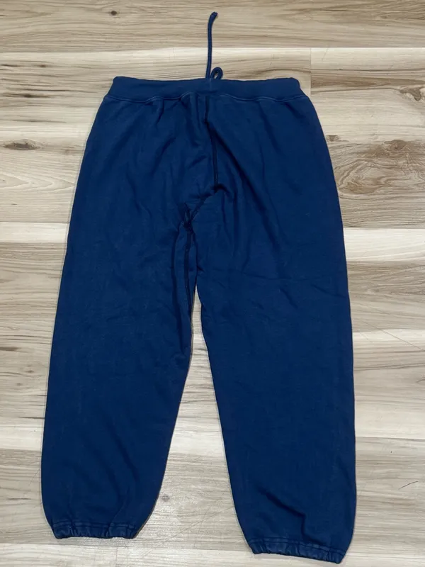 Skims Cotton Fleece Classic Jogger Navy Blue Women’s Medium - Image 5