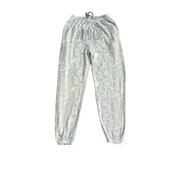 Boys Lie Blue Manhunt Kimmy Sweatpants Camo Medium Athleisure EUC Preppy - Image 4