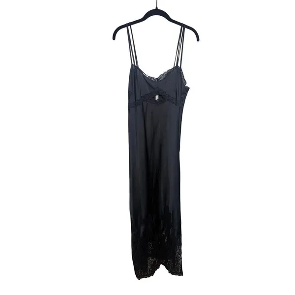 Free People Night Out Mood Midi Slip Sz. M - Image 4