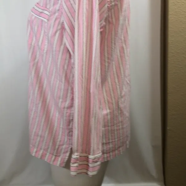 Victoria’s Secret pink striped pajama top - Image 5
