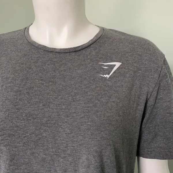 Gymshark gray short sleeve tee shirt - Image 2