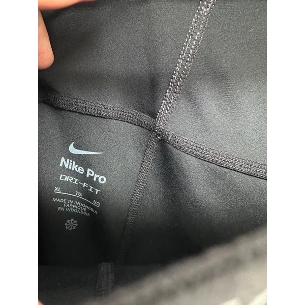 Nike Pro Dr-fit‎ Black Compression Ankle Pants Leggings Womens Sz XL Running Gym - Image 7