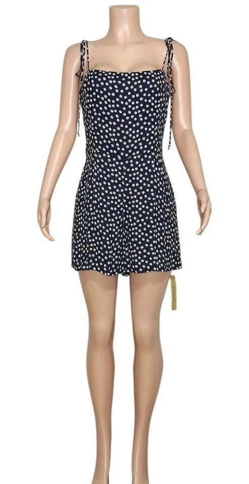REFORMATION Cammie Romper, Flores, 12 (US) - Image 7