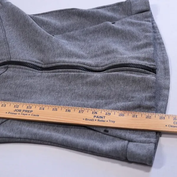 Nike Tech Fleece Hoodie Women XS Gray Full Zip Scuba Neck Jacket 842845-092 - Image 10