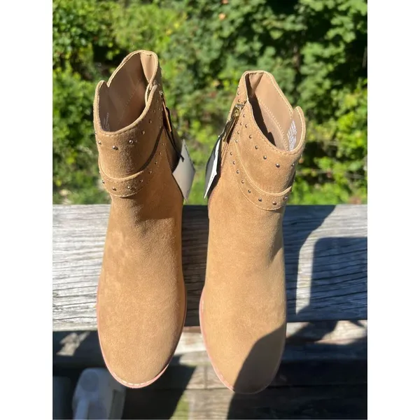 Anne Klein Pamela Booties Natural Sz 5.5 NWT - Image 6