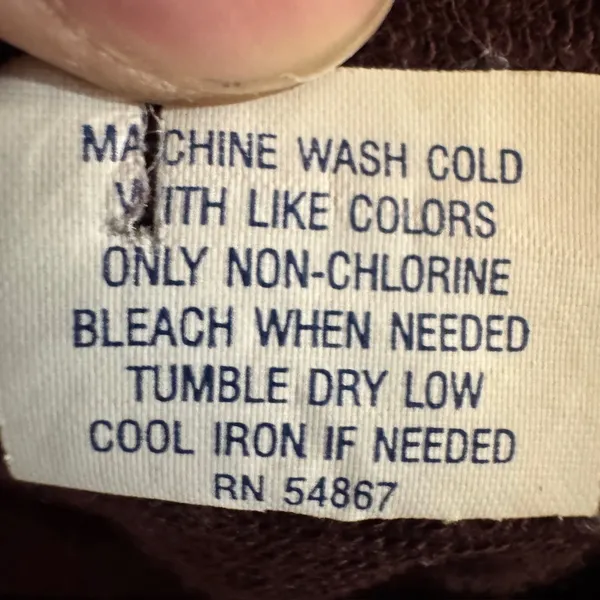 2149 | Abercrombie & Fitch Logo Elbow Patch Track Jacket Burgundy Womens L Y2K - Image 7