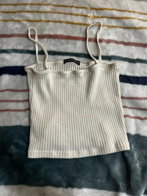 Brandy Melville Tank Top White - Image 5