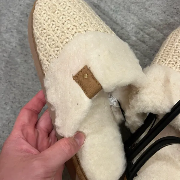 Dearfoams Cozy Cream women slippers - Image 2