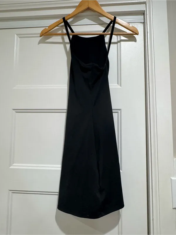 Madewell Flex Fitness Dress in Black Size Small - Image 7