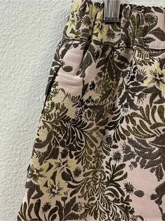 Free People Shine Like A Shorty Jacquard Shorts in Gold Combo Size XS‎ NWT - Image 10