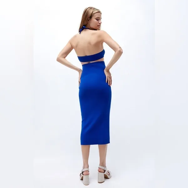 Peppermayo Margaux‎ Knit Midi Dress Size 2 C26 - Image 4