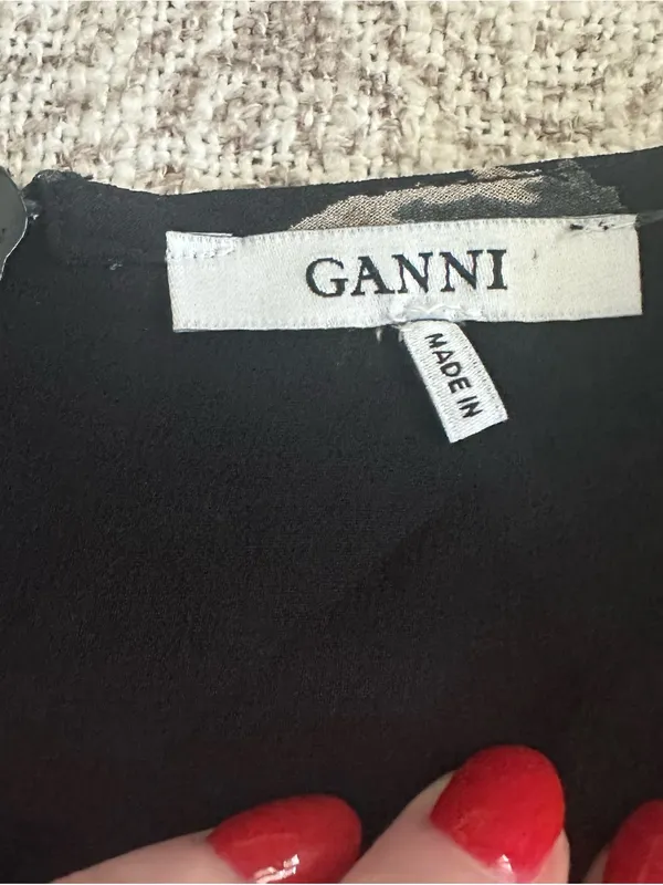 Ganni Carlton Georgette Dress | 36 - Image 5