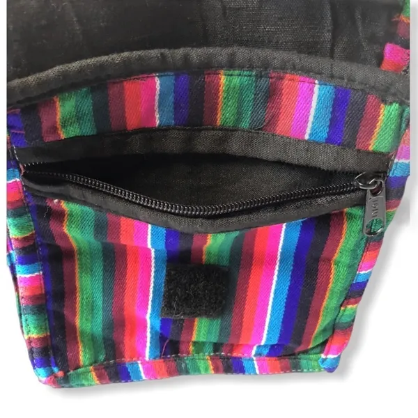 Toni Boho Gypsy Festival Rainbow Fringe Crossbody Bag - Image 6
