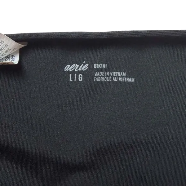 Aerie Bikini Bottom Black - Image 3