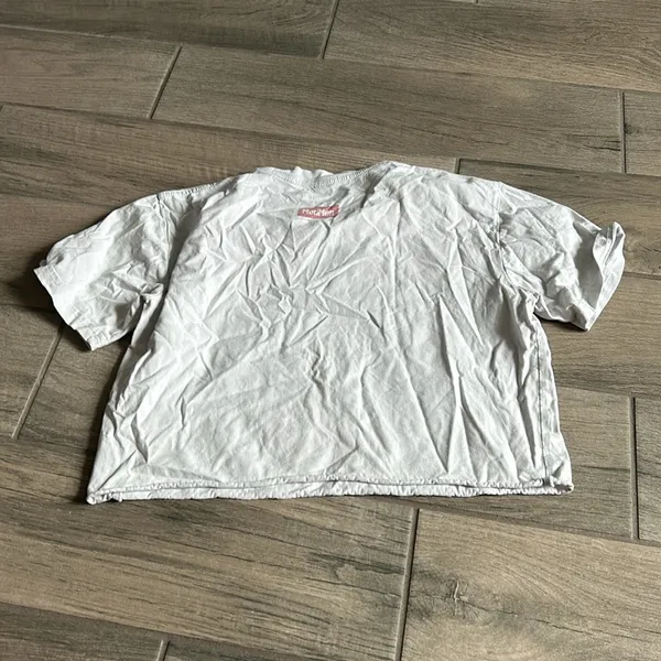 Medmen cropped tshirt White Size M - Image 4