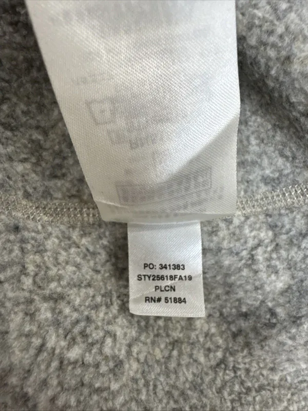 Patagonia Better Sweater 1/4 Zip Women’s S Pelican Gray Fleece Pullover - Image 10