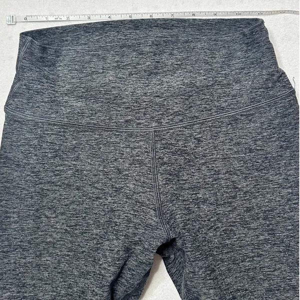 Alo Yoga High-Waist Leggings – Dark Heather Gray – Women’s XS - Image 2