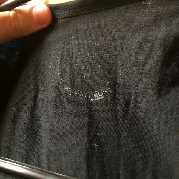 MK Black Cropped Tee - Image 3