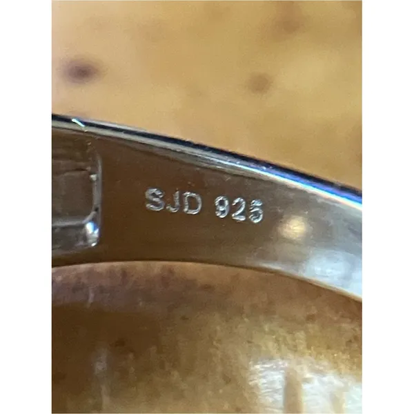 Natural White Diamond Ring Size 7 Gold - Image 5