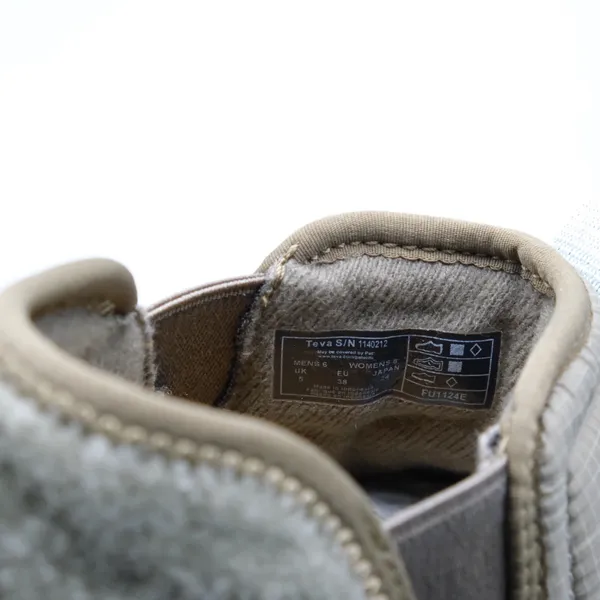 Teva ReEmber Terrain Mid Shoes Olive Green Quilted Womens 8 Mens 6 - Image 5