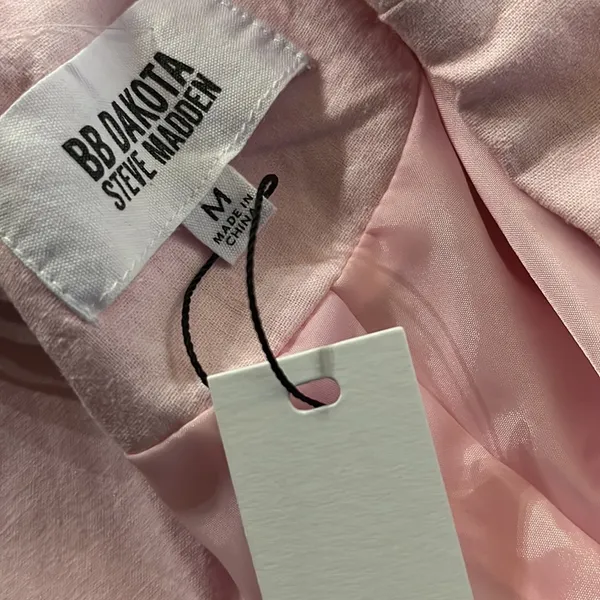 New BB DAKOTA X‎ STEVE MADDEN Linen On The Edge Blazer - Image 7