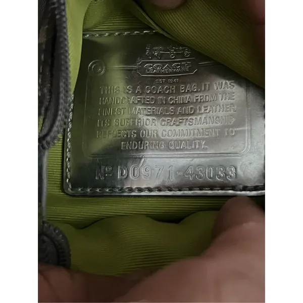 Coach Madison Op Art Signature Messenger Swingpack Crossbody Handbag - Image 6