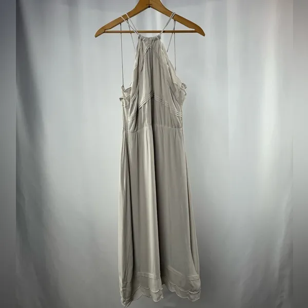 NWT Elliatt Elation Ruffle Dress in‎ Taupe Size Small - Image 3