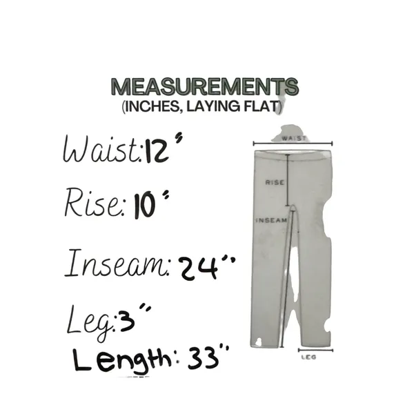 Lululemon Black Lace Up Mesh Hem High Rise 7/8 Leggings Women's Size 8 Yoga Gym - Image 5