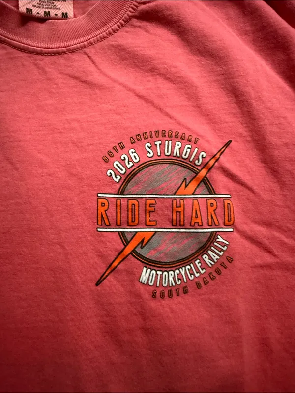 Comfort Colors Ride Hard Short-Sleeve Tee - Coral - Image 2