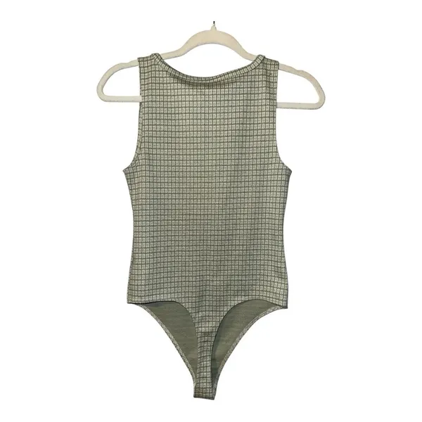 American Eagle Green Scoopneck Thong Bodysuit, XS‎ - Image 7