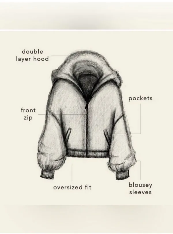 NWT! Blogilates Target X - Women's Marshmallow Full Zip Hooded Sweatshirt Size L - Image 7