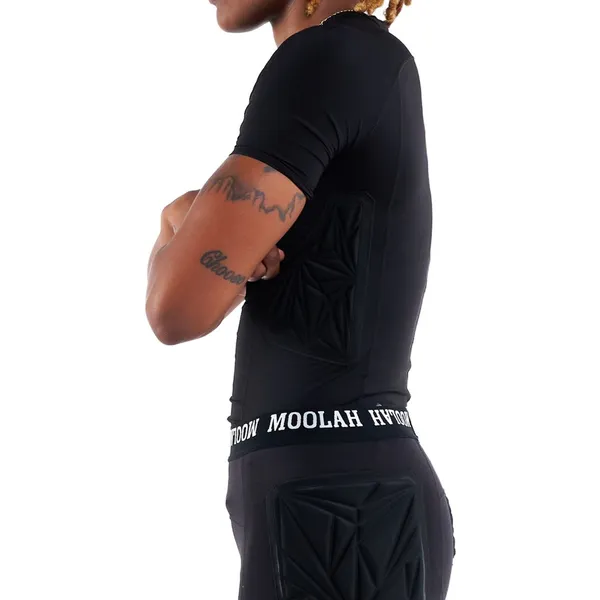 Moolah Basketball Black Short Sleeve Padded Compression Tee‎ Size XXL NWOT - Image 3