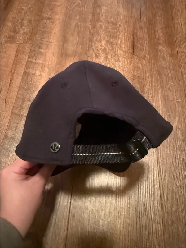 Lululemon Adjustable Black Athletic Hat - Image 5