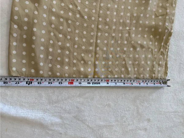Vintage Newport News 100% Silk Polka Dot Midi Skirt Size 6 Quiet Luxury - Image 7