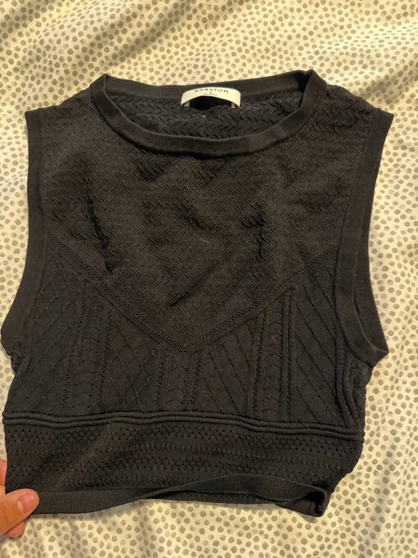 Aritzia Cropped Tank Babaton - Image 2