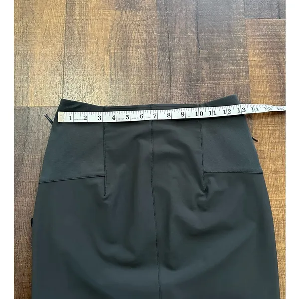 Lululemon The Lab Convertible Snap Skirt Black Size 4 - Image 10