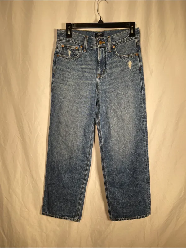 J. Crew Womens 90s Vintage Baggy Jeans 25 Bx737 - Image 2