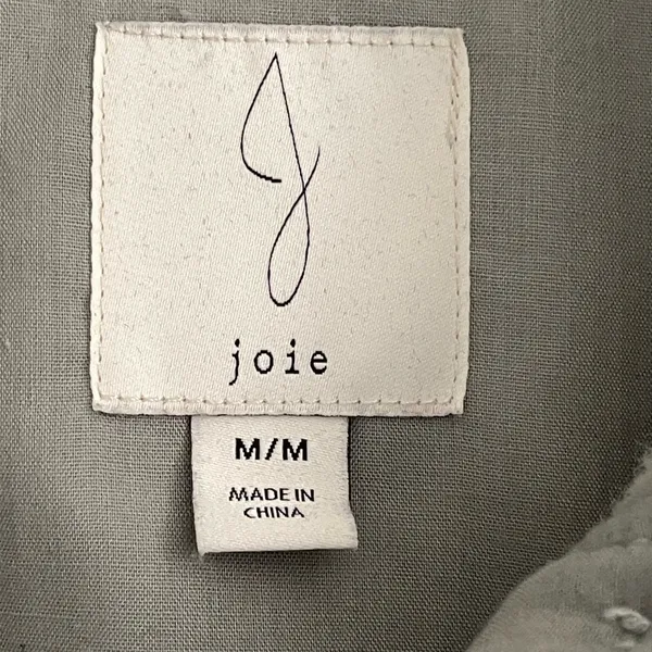 Joie mint green soft fleece button front jacket - medium - Image 8