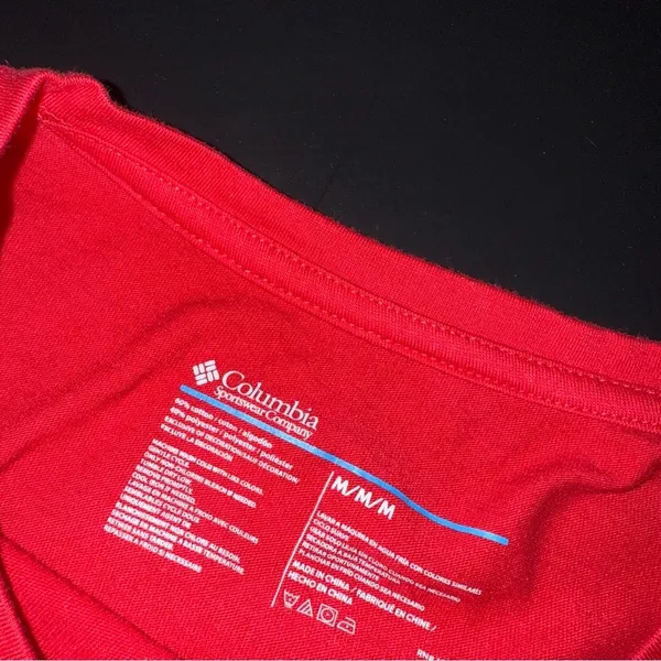 Columbia‎ Red Long Sleeve Shirt - Image 4