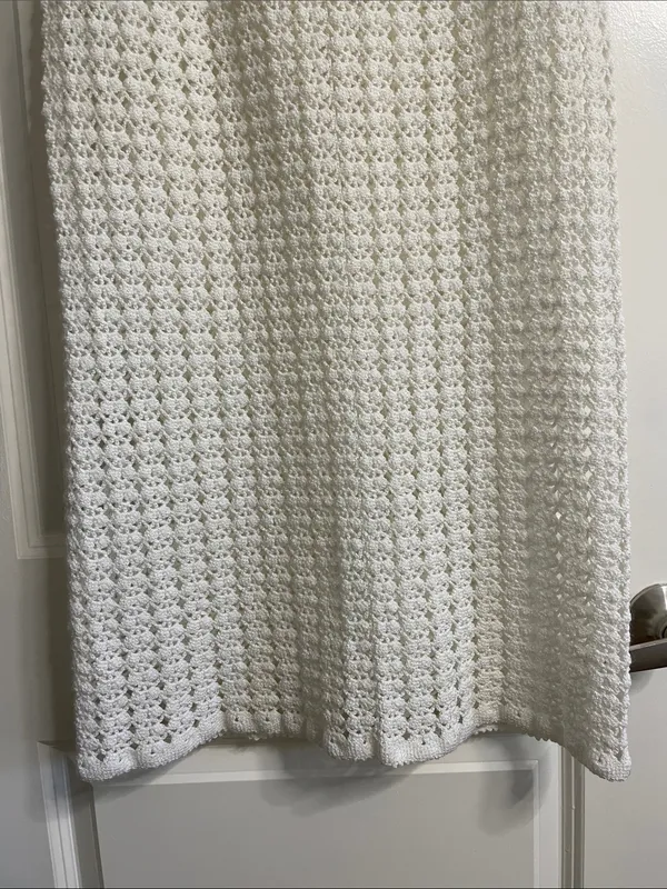 One-of-a-Kind Custom Made Hand Crochet Knit Dress Size Medium/Large - Image 4