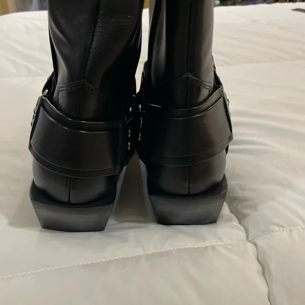 Marc Fisher black leather Boots - Image 3